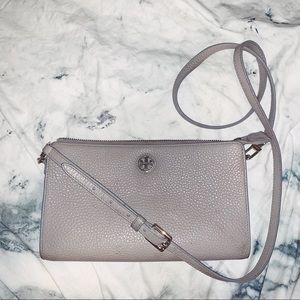 Tory Burch Robinson Pebbled Leather Crossbody
